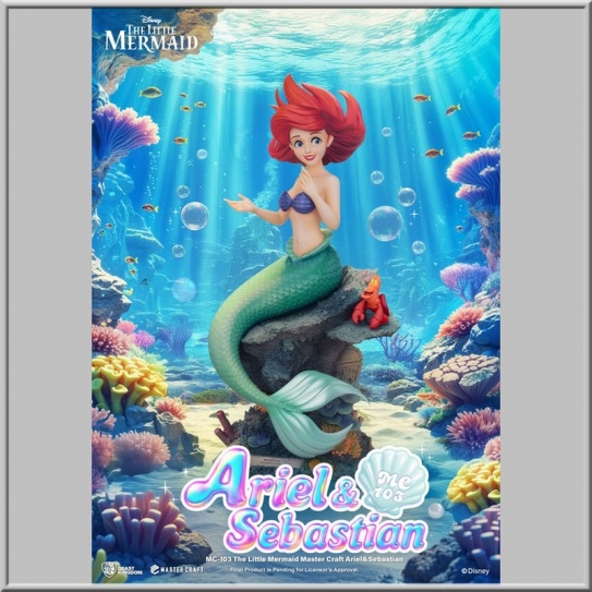 Master Craft Ariel & Sebastian - The Little Mermaid