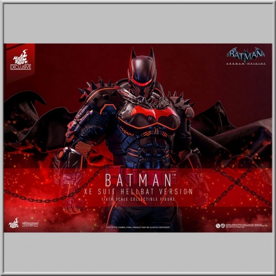 Hot Toys XE Suit Hellbat Version Exclusive - Batman Arkham Origins