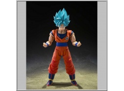 S.H.Figuarts Super Saiyan God Super Son Goku (Blue power transcending Limits) - Dragon Ball Super
