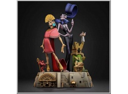 Iron Studios Kuzko & Yzma - Kuzco, l'empereur mégalo