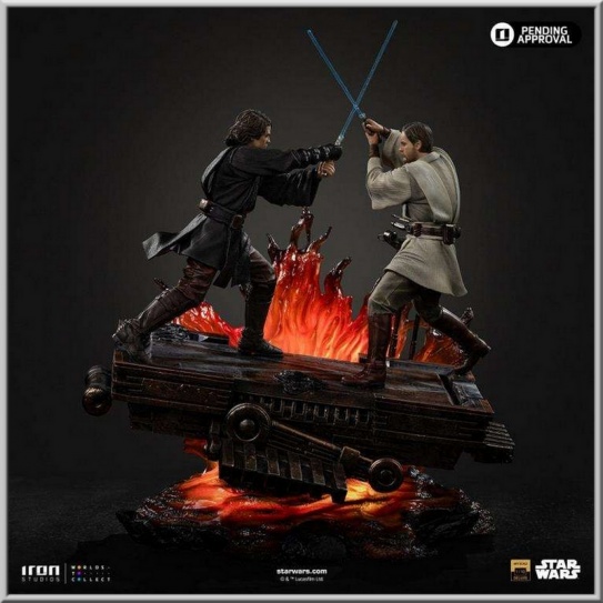 Iron Studios Anakin vs. Obi Wan - Star Wars