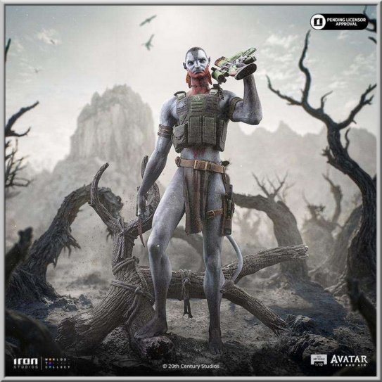 Iron Studios Miles Quaritch - Avatar 3: Fire and Ash