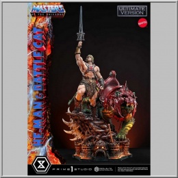 Prime 1 Studio He-Man & Battle Cat Ultimate Version - Masters of the Universe