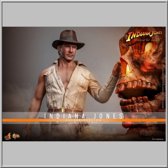 Hot Toys Indiana Jones (Deluxe Version) - Indiana Jones et le Temple Maudit