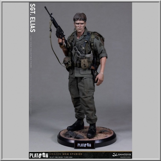 Damtoys 1/6 Sergeant Elias - Platoon
