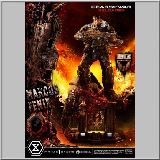 Prime 1 Studio Marcus Fenix Ultimate Version - Gears of War: Reloaded