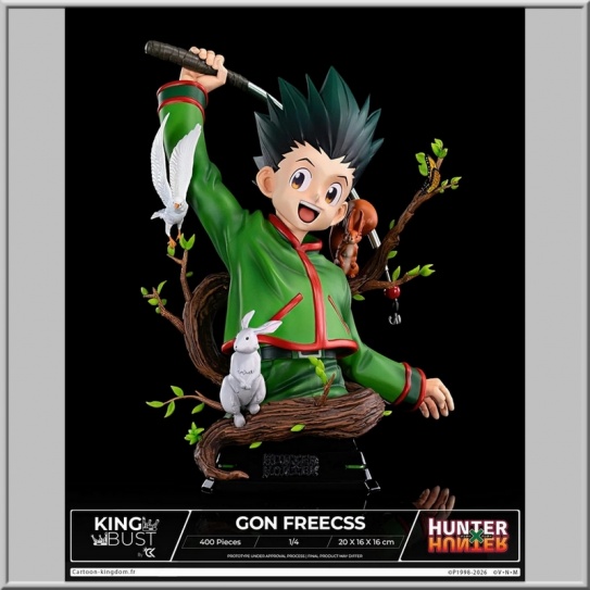 Cartoon Kingdom buste 1/4 Gon Freecss - Hunter x Hunter