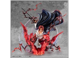 P.O.P. Megahouse Red-Haired Shanks Kamusari  Leader of Red Hair Pirates - One Piece