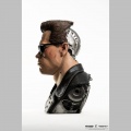 Pure Arts bust 1/1 1/1 T-800 Model 101 Battle Damaged Art Mask - Terminator 2