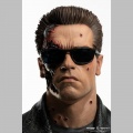 Pure Arts bust 1/1 1/1 T-800 Model 101 Battle Damaged Art Mask - Terminator 2