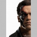 Pure Arts buste 1/1 1/1 T-800 Model 101 Battle Damaged Art Mask - Terminator 2
