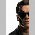 Pure Arts bust 1/1 1/1 T-800 Model 101 Battle Damaged Art Mask - Terminator 2