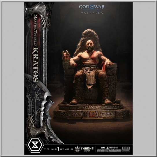 Prime 1 Studio 1/3 Ragnarok Master Thyself Kratos - God of War