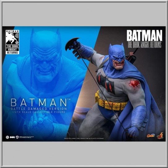 Hot Toys Batman (Battle Damaged Version) - Batman: The Dark Knight Returns
