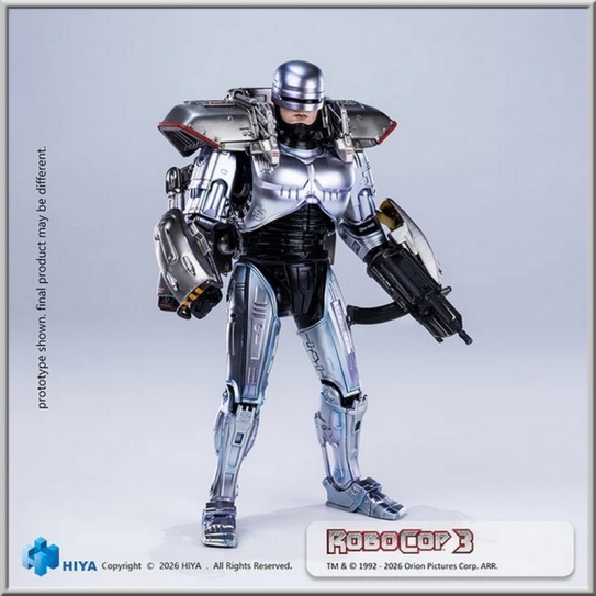 Hiya Toys 1/12 RoboCop - RoboCop 3