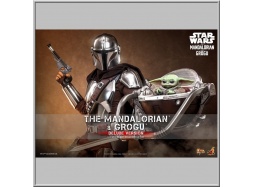 Hot Toys The Mandalorian and Grogu (Deluxe Version) - Star Wars: The Mandalorian & Grogu