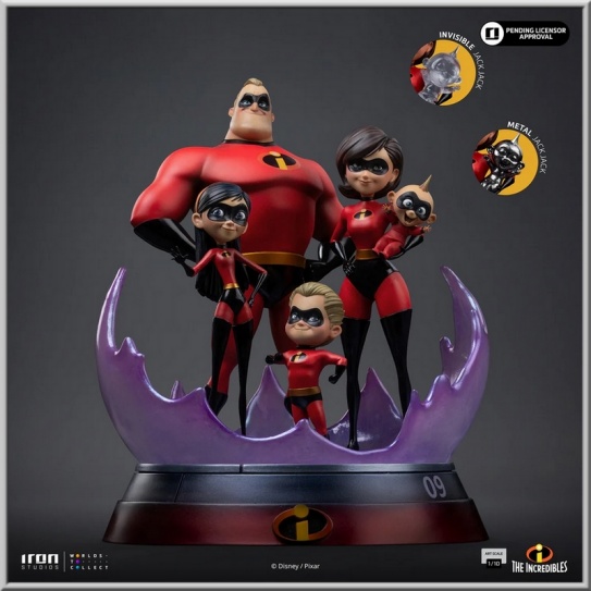 Iron Studios Les Indestructibles (Disney)