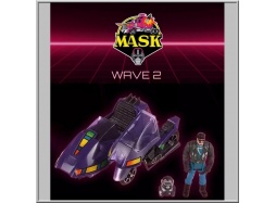 Sly Rax with Pirhana SSC (Stealth Submarine Cycle) - M.A.S.K. Wave 2