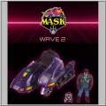 Sly Rax with Pirhana SSC (Stealth Submarine Cycle) - M.A.S.K. Wave 2