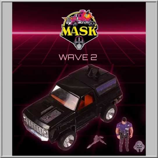 Cliff Dagger with Jackhammer AAV (Armored Assault Vehicle) - M.A.S.K. Wave 2