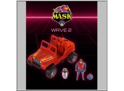 Dusty Hayes with Gator - M.A.S.K. Wave 2