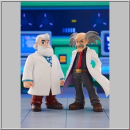 Dr. Wily & Dr. Light - Mega Man (Kotobukiya)
