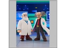 Dr. Wily & Dr. Light - Mega Man (Kotobukiya)