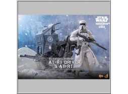 Hot Toys Set Imperial Remnant AT-RT Driver & AT-RT - Star Wars: The Mandalorian & Grogu