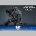 Hot Toys Set Imperial Remnant AT-RT Driver & AT-RT - Star Wars: The Mandalorian & Grogu