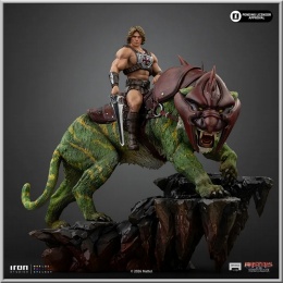 Iron Studios He-Man and Battle Cat - Masters of the Universe