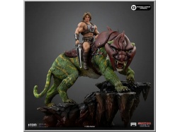 Iron Studios He-Man and Battle Cat - Masters of the Universe