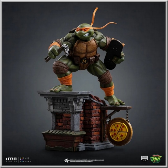 Iron Studios Michelangelo Unleashed - Ninja Turtles