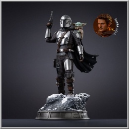 Iron Studios The Mandalorian and Grogu - The Mandalorian & Grogu