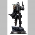 Iron Studios The Mandalorian and Grogu - The Mandalorian & Grogu