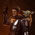 Iron Studios The Mandalorian and Grogu - The Mandalorian & Grogu
