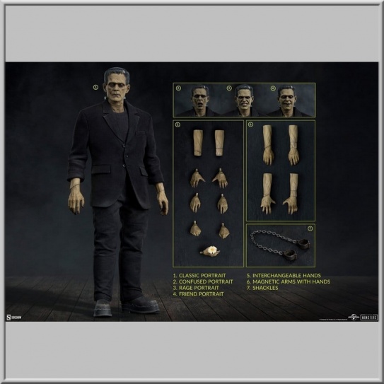 Sideshow 1/6 Frankenstein (Deluxe Plus Edition) - Universal Monsters