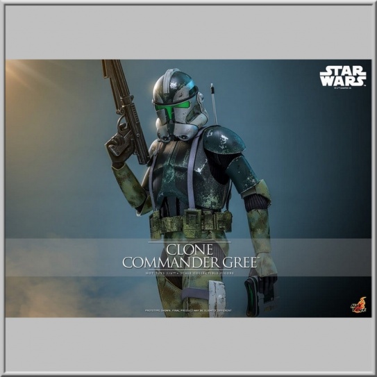 Hot Toys Clone Commander Gree - Star Wars Episode III