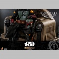 Hot Toys Boba Fett (Repaint Armor) and Throne - Star Wars The Mandalorian