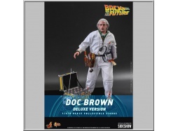 Hot Toys Doc Brown (Deluxe Version) - Retour vers le futur