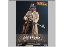 Hot Toys Doc Brown - Retour vers le futur III