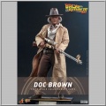 Hot Toys Doc Brown - Retour vers le futur III