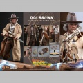 Hot Toys Doc Brown - Retour vers le futur III