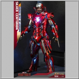 Hot Toys Silver Centurion (Armor Suit Up Version) - Iron Man 3