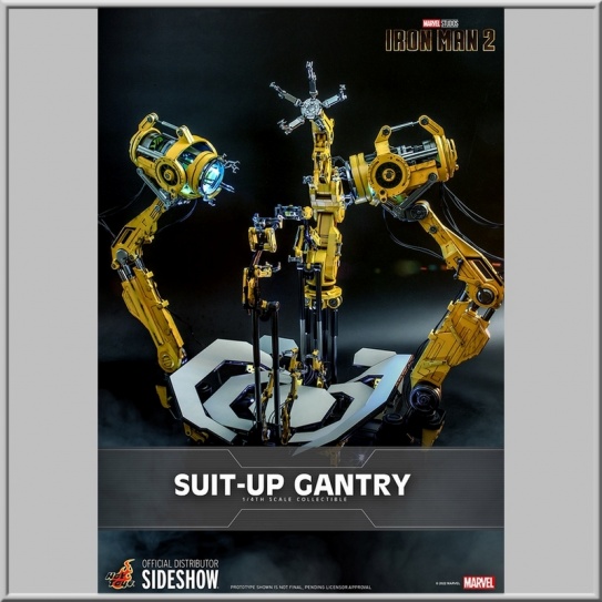 Hot Toys Accessories Iron Man Suit-Up Gantry - Iron Man 2