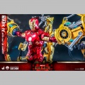 Hot Toys 1/4 Iron Man Mark IV with Suit-Up Gantry - Iron Man 2