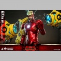 Hot Toys 1/4 Iron Man Mark IV with Suit-Up Gantry - Iron Man 2