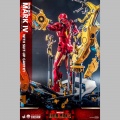 Hot Toys 1/4 Iron Man Mark IV with Suit-Up Gantry - Iron Man 2