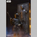 Sideshow Boba Fett and Han Solo in Carbonite - Star Wars