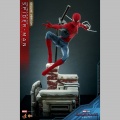 Hot Toys Spider-Man (New Red and Blue Suit) (Deluxe Version) - Spider-Man: No Way Home