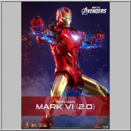 Hot Toys Iron Man Mark VI (2.0) - Les Avengers
